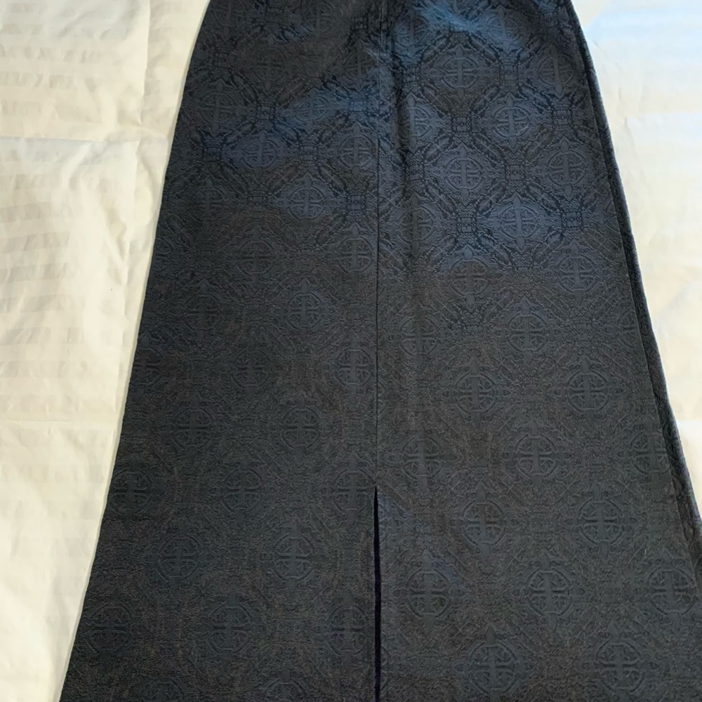 Morbid Threads Purple and Black Maxi Skirt. Size M - Picture 4 of 9